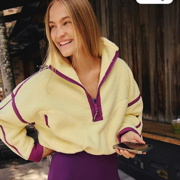 Free People Mountain High Half Zip - Picture 3 of 5